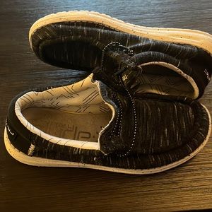 Hey Dude Wally Youth Stretch Black